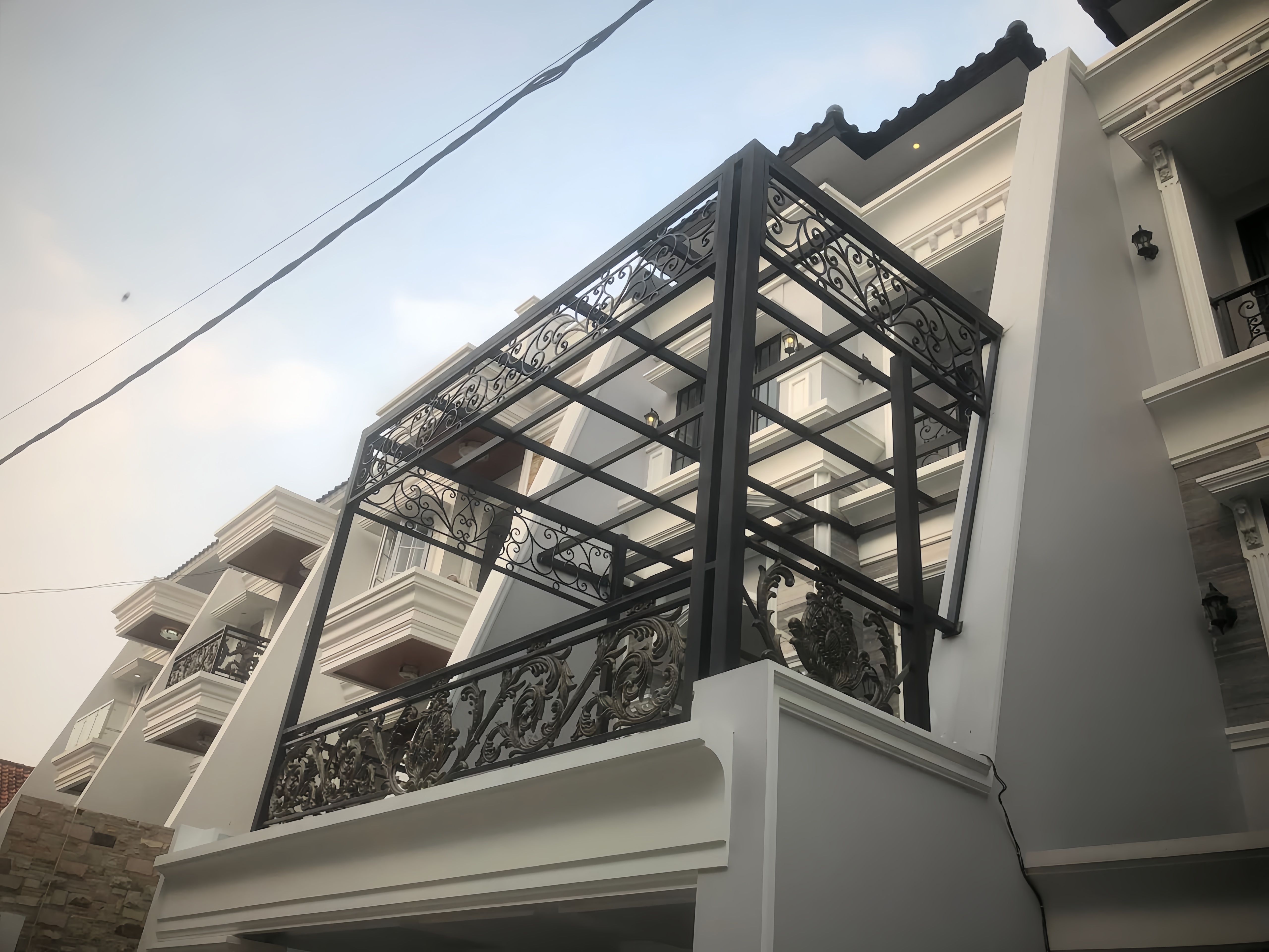 Realing balkon laser cutting